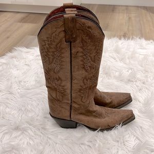 Dan Post Leather Western Boots